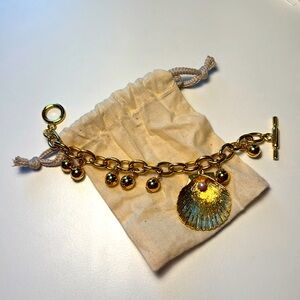 Lilly Pulitzer gold plated bracelet